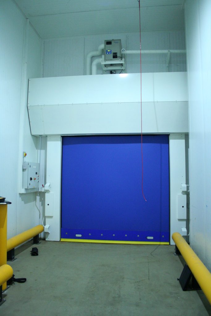 commercial freezer door