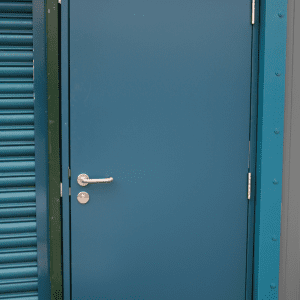 Steel hinged personnel doors