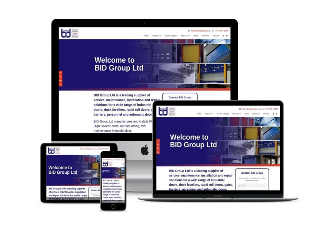 BID Group Bolton wEBSITE