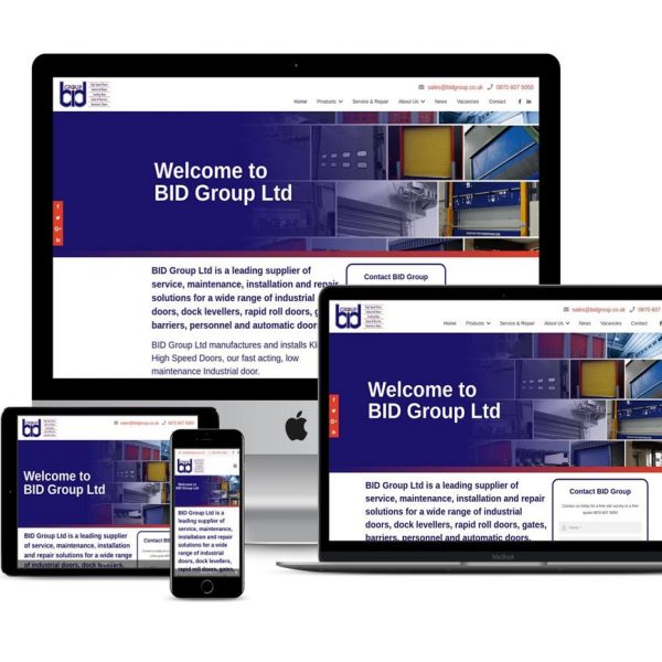 BID Group Bolton wEBSITE
