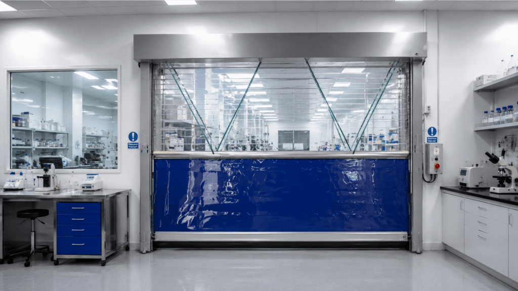 high speed stainless steel doors